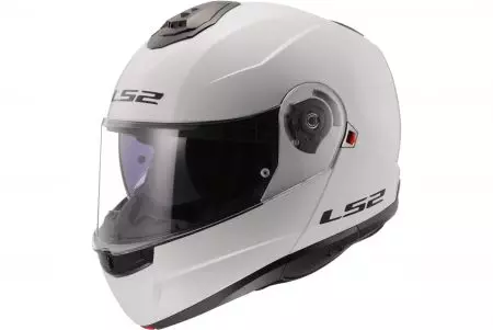 LS2 FF908 STROBE II SOLID WHITE-06 S capacete de motociclista para maxilar - AK5690810023