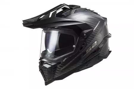 LS2 MX701 EXPLORER C SOLID CARBON-06 L capacete para motas de enduro - AK4670150995