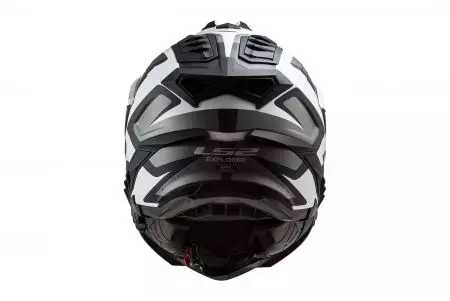 LS2 MX701 EXPLORER ALTER M. BLACK WHITE-06 L capacete para motas de enduro-3