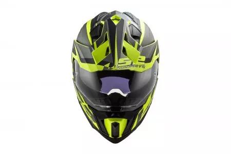 LS2 MX701 EXPLORER ALTER MATT BLACK H-06 XL capacete para motas de enduro-2