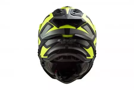 LS2 MX701 EXPLORER ALTER MATT BLACK H-06 XL capacete para motas de enduro-3