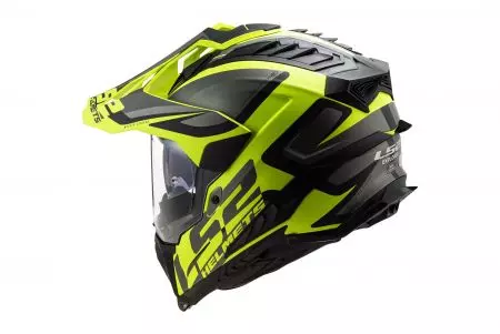 LS2 MX701 EXPLORER ALTER MATT BLACK H-06 XL capacete para motas de enduro-4