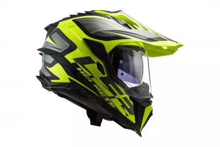 LS2 MX701 EXPLORER ALTER MATT BLACK H-06 XL capacete para motas de enduro-5