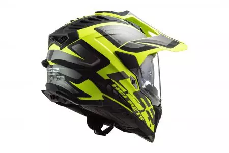LS2 MX701 EXPLORER ALTER MATT BLACK H-06 XL capacete para motas de enduro-6