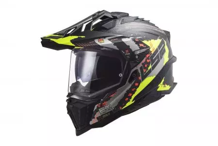 LS2 MX701 EXPLORER C EXTEND MATT H-V Y 06 L capacete para motas de enduro-1