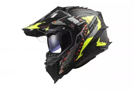 LS2 MX701 EXPLORER C EXTEND MATT H-V Y 06 L capacete para motas de enduro-3