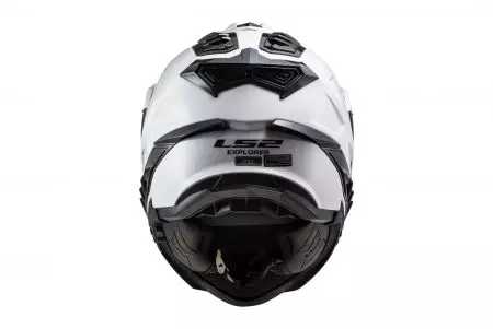 LS2 MX701 EXPLORER SOLID WHITE-06 L capacete para motas de enduro-4
