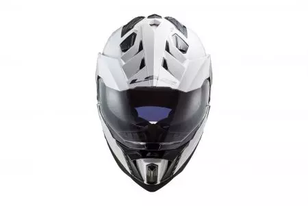 LS2 MX701 EXPLORER SOLID WHITE-06 L capacete para motas de enduro-5