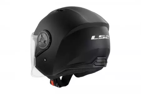 LS2 OF616 AIRFLOW II SOLID MATT BLACK-06 3XL capacete aberto para motociclistas-3