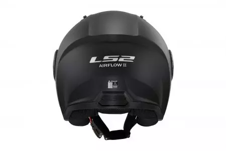 LS2 OF616 AIRFLOW II SOLID MATT BLACK-06 3XL capacete aberto para motociclistas-4