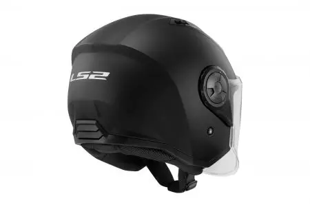 LS2 OF616 AIRFLOW II SOLID MATT BLACK-06 3XL capacete aberto para motociclistas-5