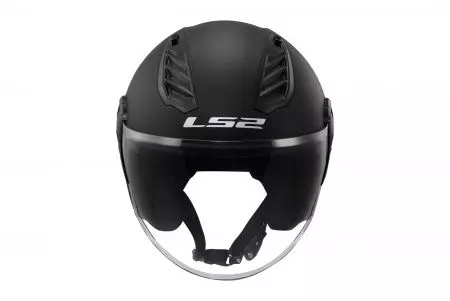 LS2 OF616 AIRFLOW II SOLID MATT BLACK-06 3XL capacete aberto para motociclistas-8