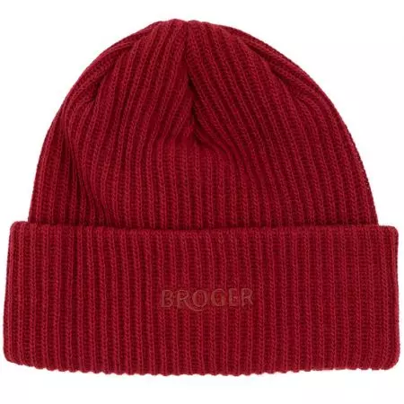 Beanie Broger Moto Chill Club žieminė kepurė raudona - BR-HAT-BEANIE-22-OS