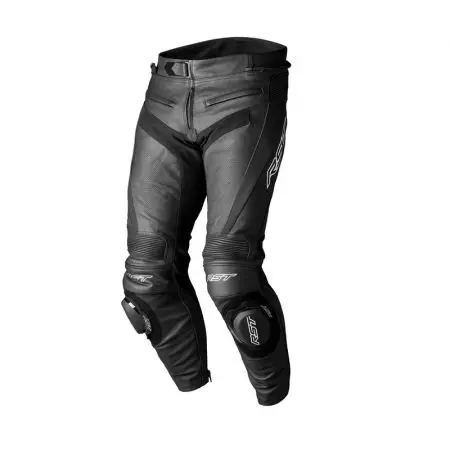 RST Tractech Evo 5 preto curto 5XL calças de couro para motociclistas - 103498-BLK-44