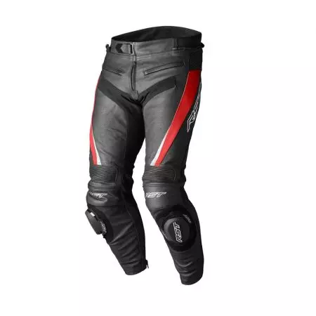 RST Tractech Evo 5 червен/черен/бял кожен панталон за мотоциклет L - 103464-RED-34
