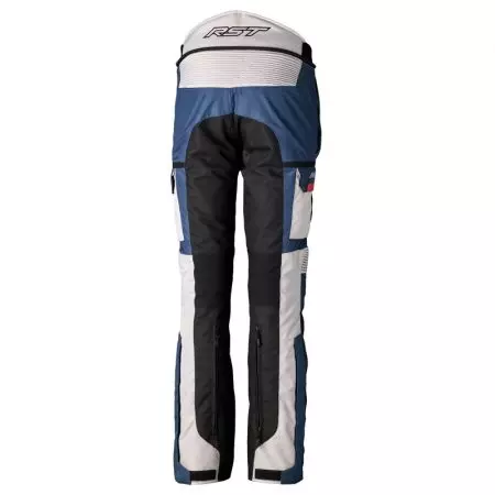 Spodnie motocyklowe tekstylne RST Adventure X silver/dark blue/red L-2