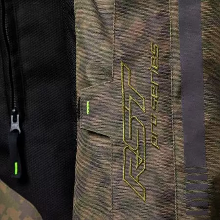 Spodnie motocyklowe tekstylne RST Ranger digi green długie L-4