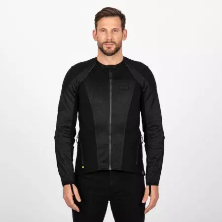 Knox Urbane Pro Mk3 tekstilna motoristička jakna, crna S
