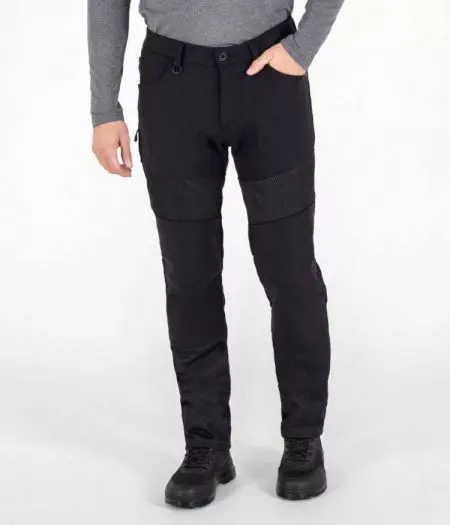 Knox Urbane Pro tekstilne motociklističke hlače, crne, XL - 1013732010020-130
