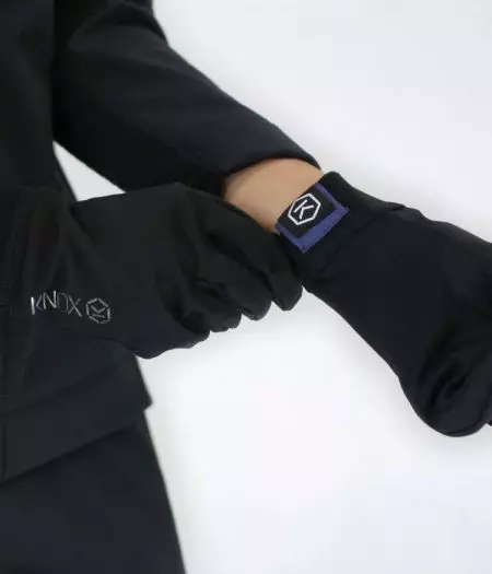 Knox Vjetrootporne rukavice crne 2XL-1