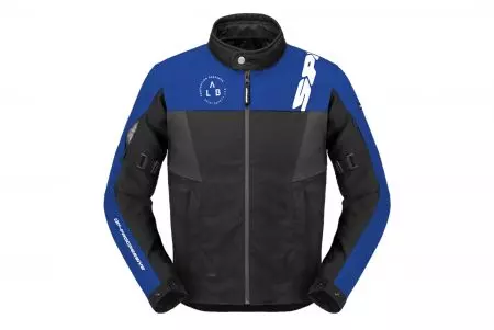 Casaco têxtil para motociclismo Spidi Corsa H2Out preto-azul-cinzento S - D320-117-S