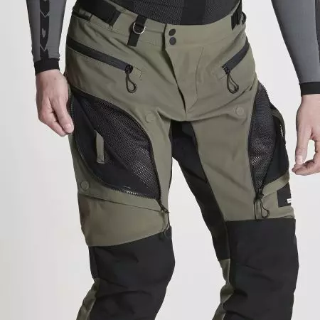 Spodnie motocyklowe tekstylne Spidi Frontier khaki L-5