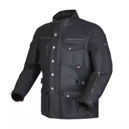 Modeka Matlock crna 6XL tekstilna motoristička jakna-1