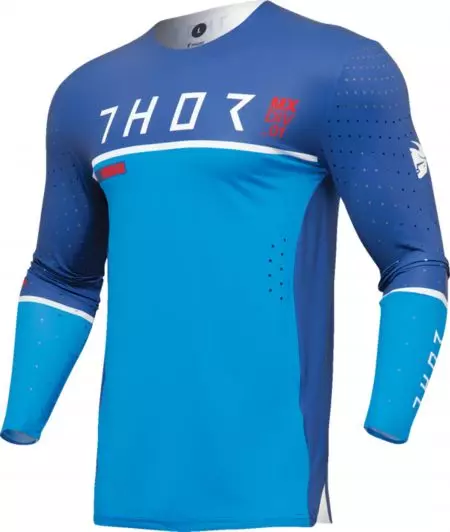 Koszulka bluza cross enduro Thor Prime Ace niebieski XL-2