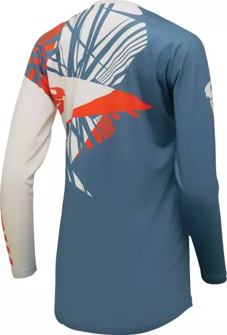 Koszulka bluza cross enduro Thor Sector Split niebieski biały XXL-3