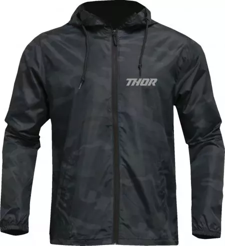 Vjetrootporna jakna Thor Caliber crna XL-1