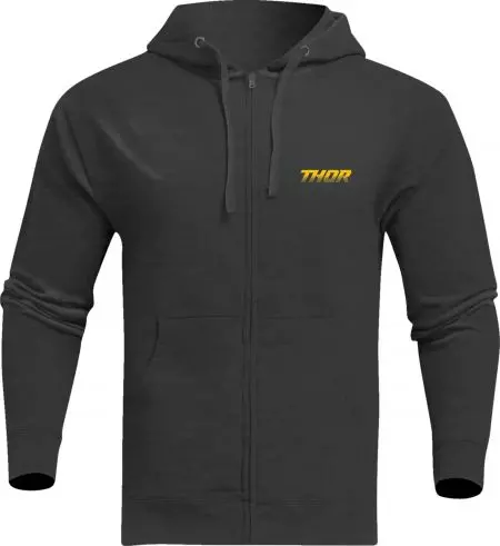Thor Formula Zip majica s kapuljačom tamno siva XXL - 3050-6672