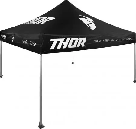 Poszycie namiotu wystawowego Thor czarny biały - 4030-0067