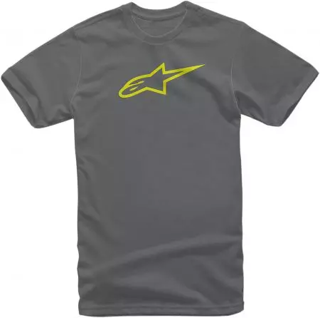 Koszulka T-shirt Alpinestars Ageless szary żółty L-1