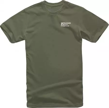 Koszulka T-shirt Alpinestars Painted zielony 2XL-1