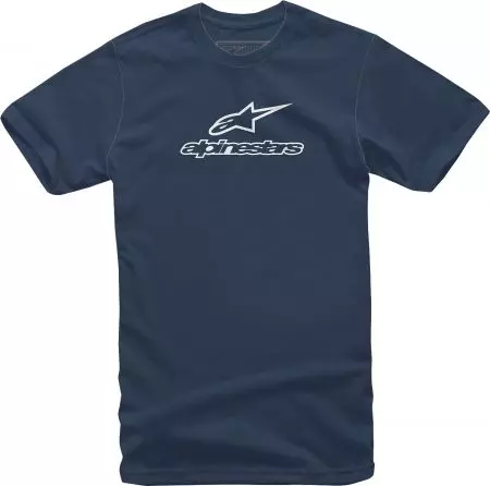Koszulka T-shirt Alpinestars Wordmark Combo błękitny biały L-1