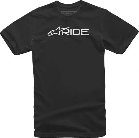 Koszulka T-shirt Alpinestars Ride 3.0 czarny biały M-1