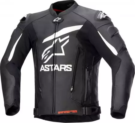 Alpinestars GP Plus R v4 Jacket kožna motociklistička jakna crna bijela 50-1