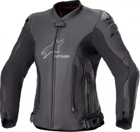 Alpinestars Stella GP Plus Rv4 casaco de motociclismo em pele para mulher preto 46 - 3110524-1100-10