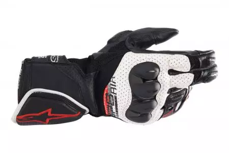 Alpinestars SP-8 Air v3 motociklističke rukavice crne bijele crvene 2XL - 3558621-1304-2X