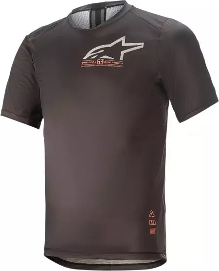 Koszulka rowerowa Alpinestars Alps 6 v2 czarny antracyt L-1