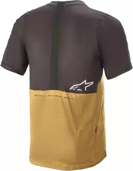 Koszulka rowerowa Alpinestars Alps 6 v2 czarny szary pomarańczowy L-2
