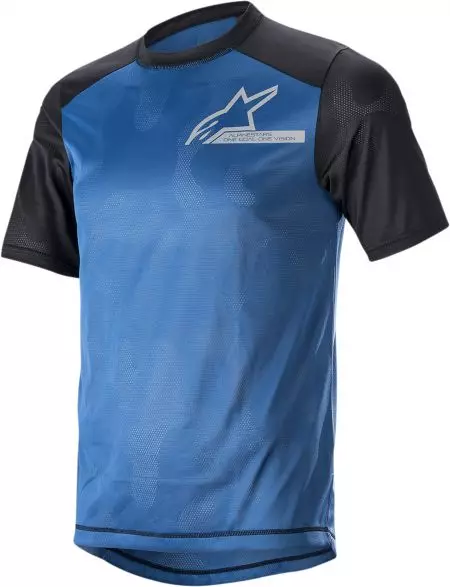 Koszulka rowerowa Alpinestars Alps 4 v2 niebieski czarny M - 1765922-7318-M