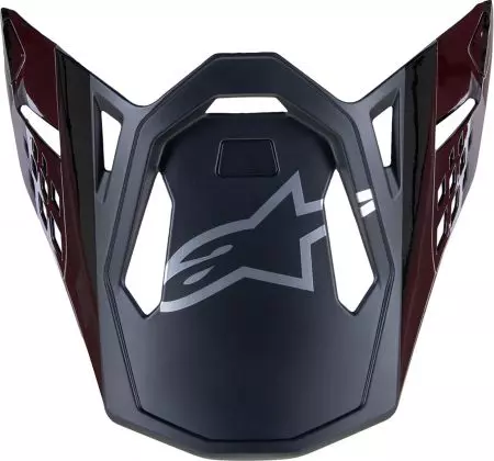 Viseira de capacete Alpinestars Supertech M10 Frame Carbon-1