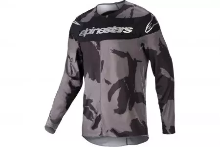 Koszulka bluza cross enduro Alpinestars Racer Tactical camo szary czarny L - 3761223-9080-LG