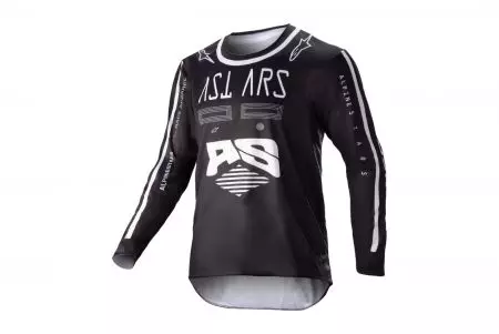 Koszulka bluza cross enduro dziecięca Alpinestars Kid Racer Found czarny XS-1
