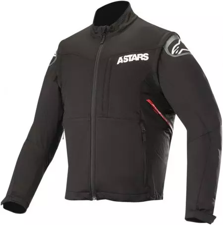 Alpinestars Session Race tekstilna motoristička jakna crna crvena M - 3703519-13-M