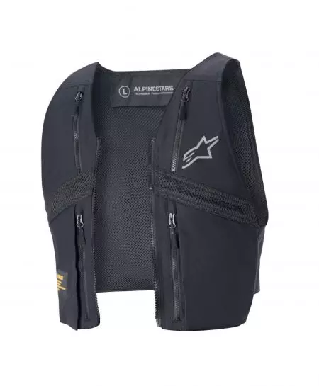 Alpinestars Techdura tekstilna motoristička jakna crna srebrna L-4