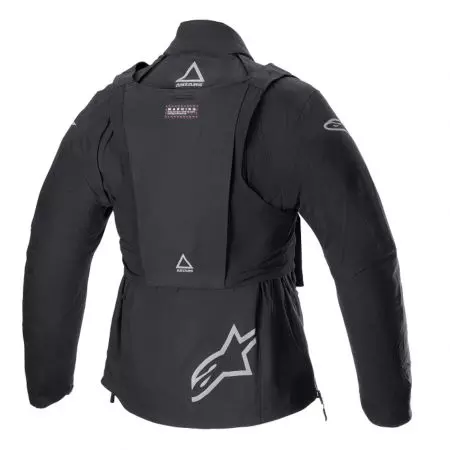 Alpinestars Techdura tekstilna motoristička jakna crna srebrna L-6