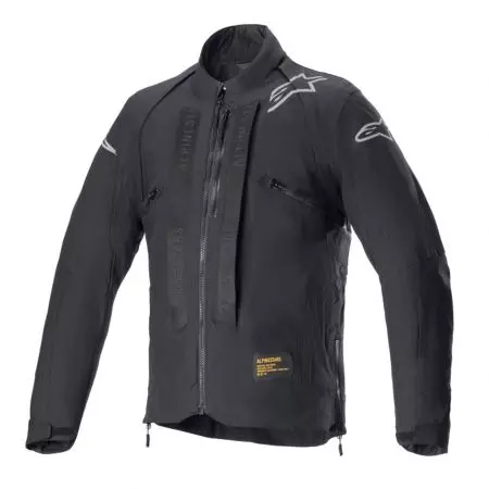 Alpinestars Techdura tekstilna motoristička jakna crna srebrna L-7