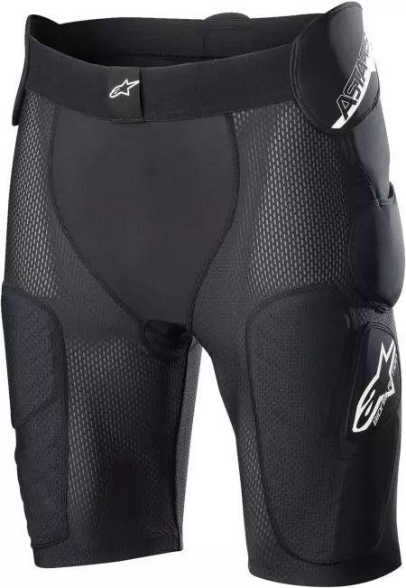 Alpinestars Short Bionic Action kratke hlače sa štitnicima, crne 2XL - 6507823-10-2X
